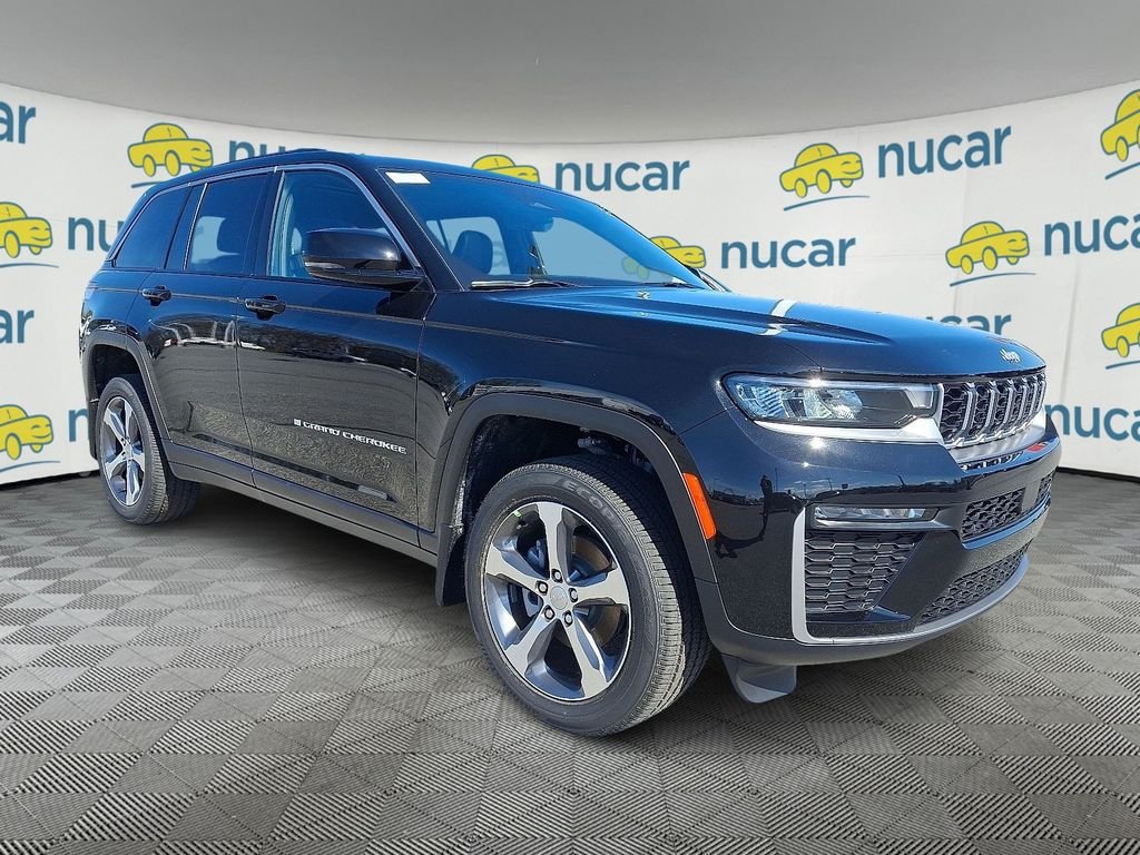 New 2026 Diamond Black Crystal Pearlcoat Jeep Limited image 1