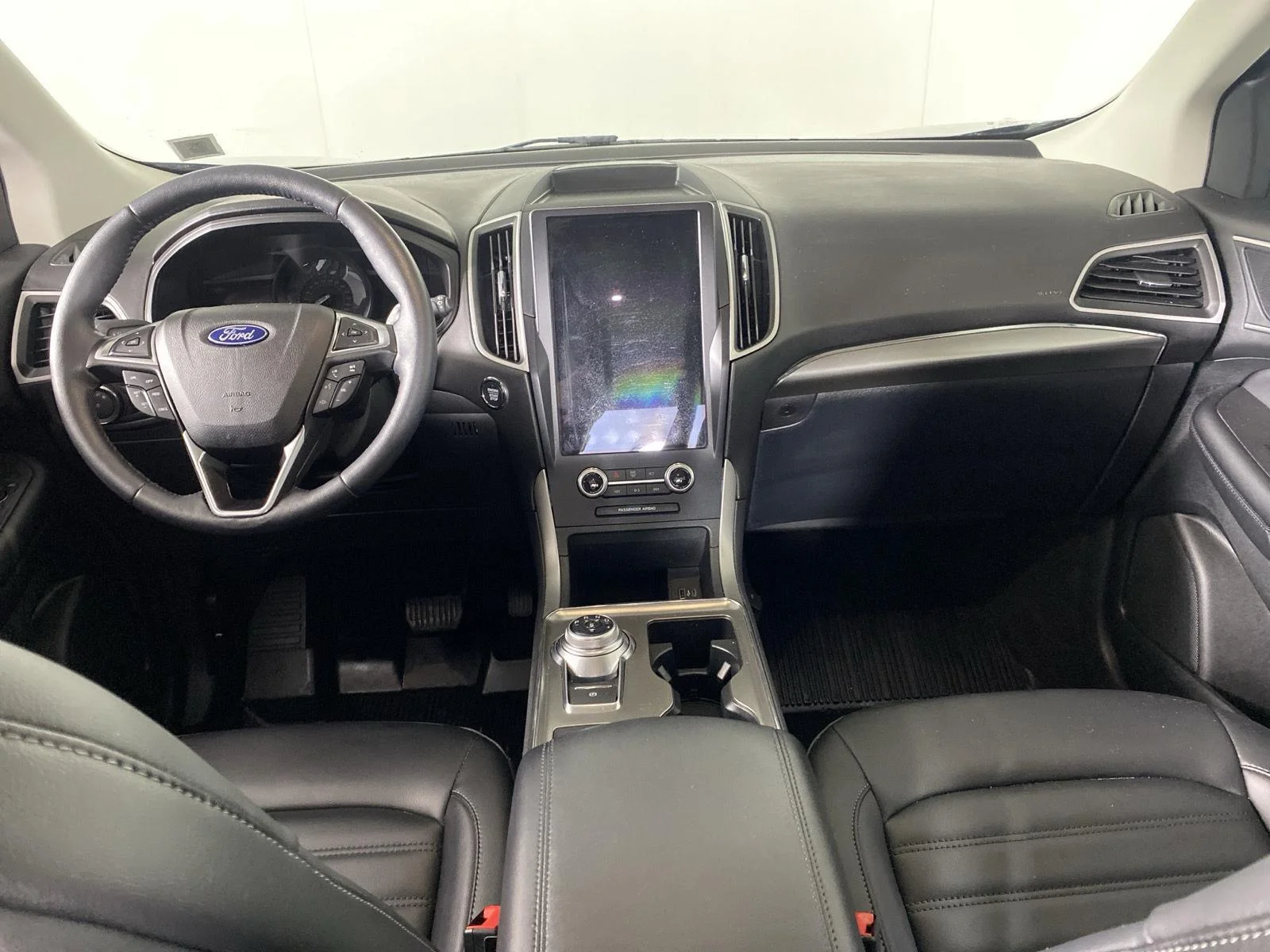 Used 2022 Stone Blue Ford SEL image 2