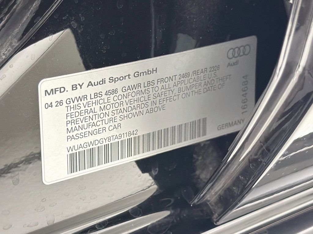 Used 2026 Mythos Black Metallic Audi quattro image 33
