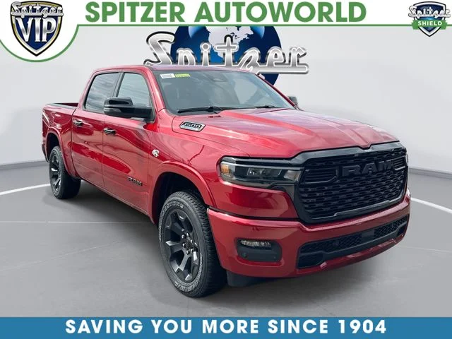 New 2026 Molten Red Pearl-Coat Exterior Paint RAM Big Horn/Lone Star image 1