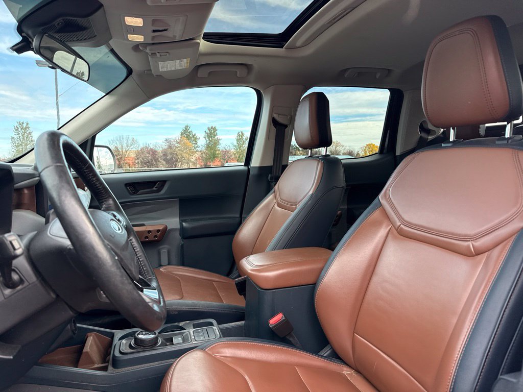 Used 2022 Alto Blue Tinted Clearcoat Metallic Ford Lariat image 9