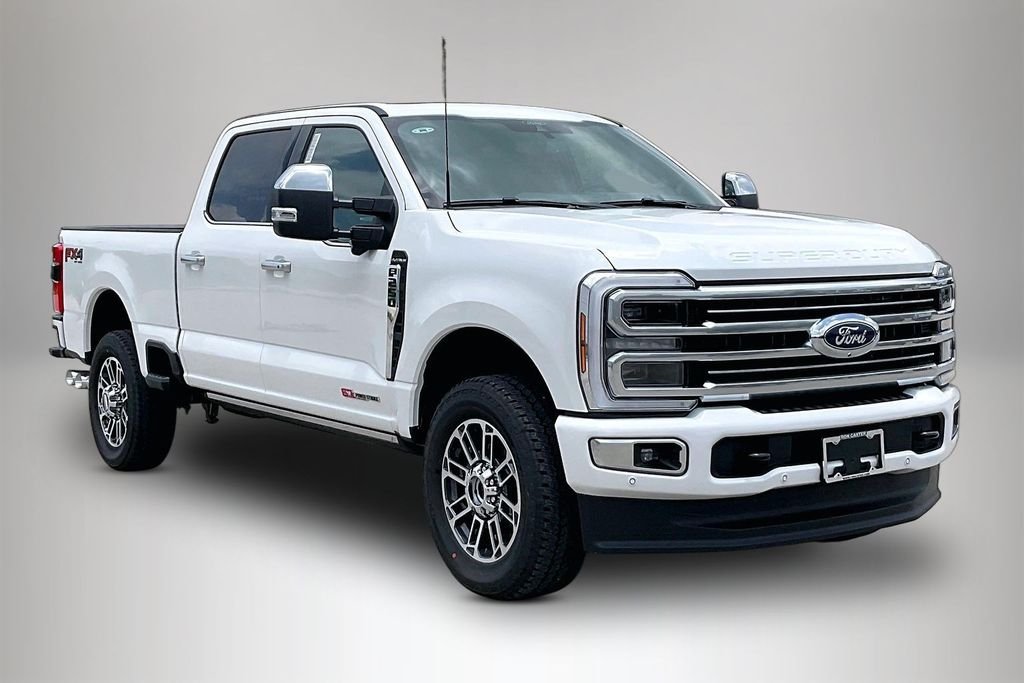 New 2026 Star White Metallic Tri-Coat Ford Platinum image 1