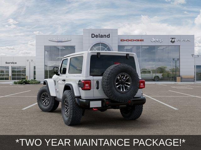 New 2026 Bright White Clear-Coat Exterior Paint Jeep Rubicon image 3