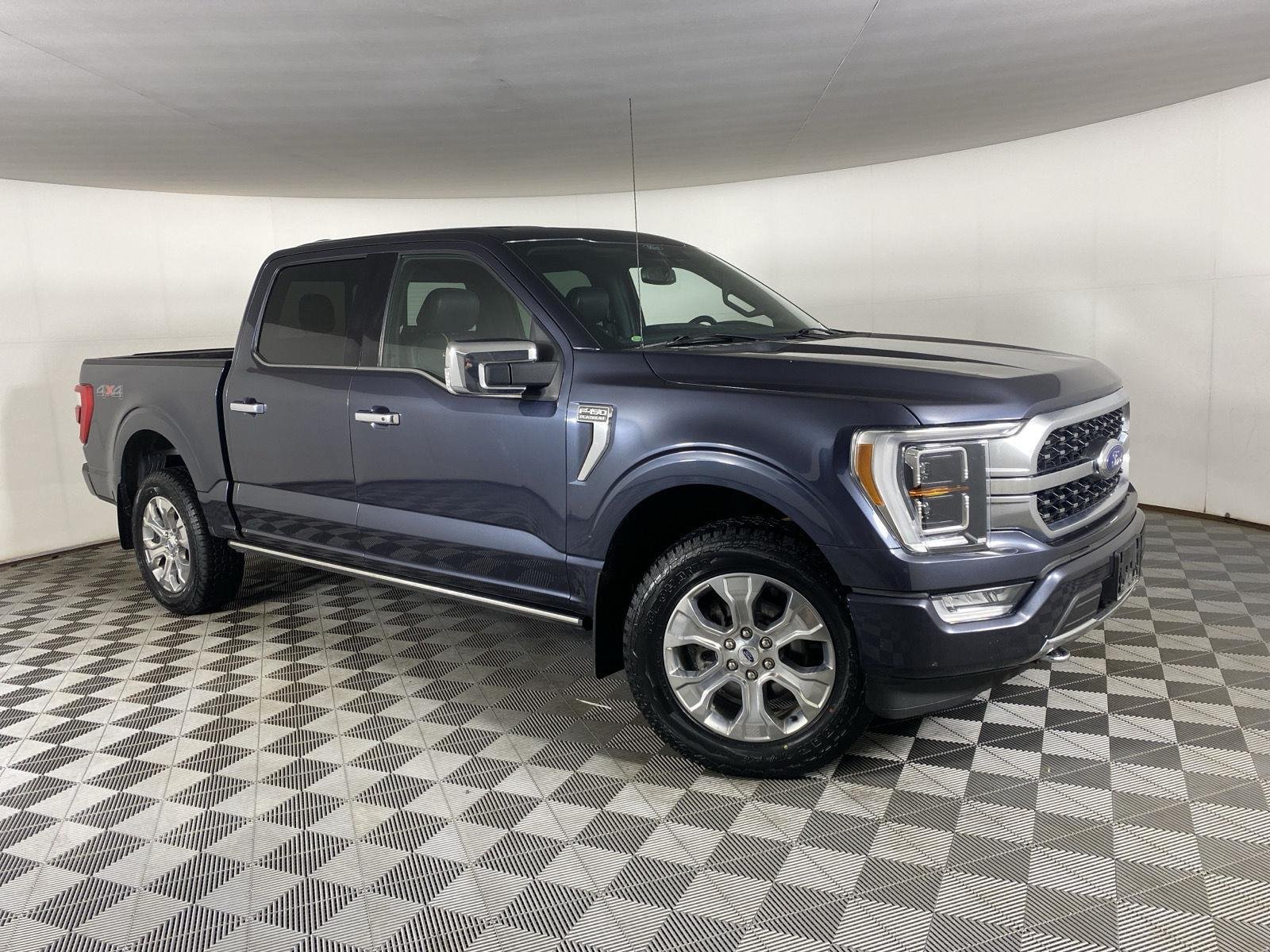 Used 2021 Smoked Quartz Metallic Tinted Clearcoat Ford Platinum image 10