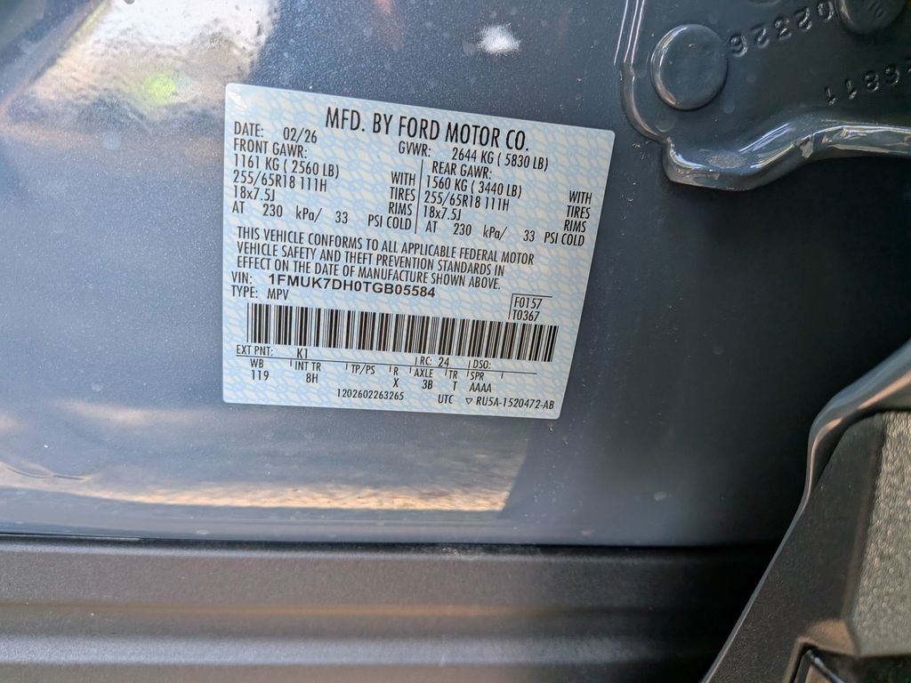 New 2026 Vapor Blue Metallic Ford Active image 34