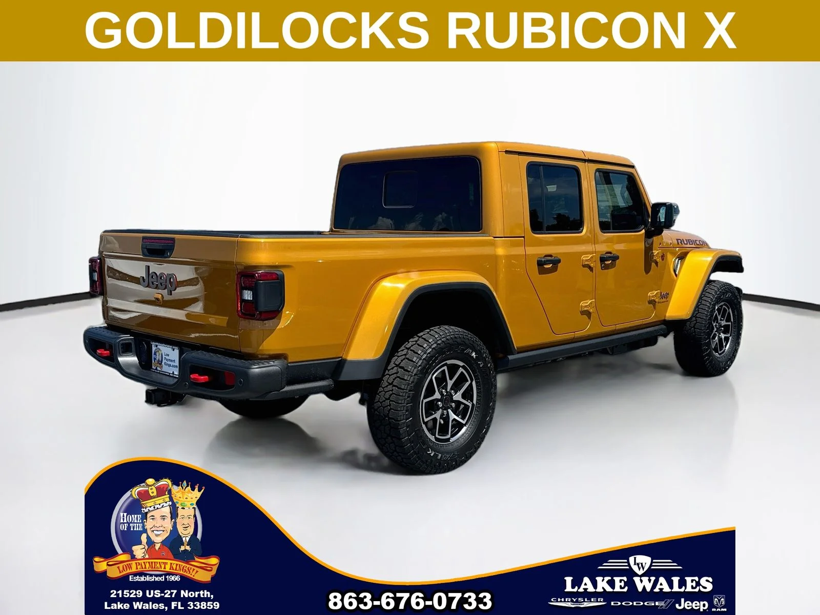 New 2026 Goldilocks Exterior Paint Jeep Rubicon image 6