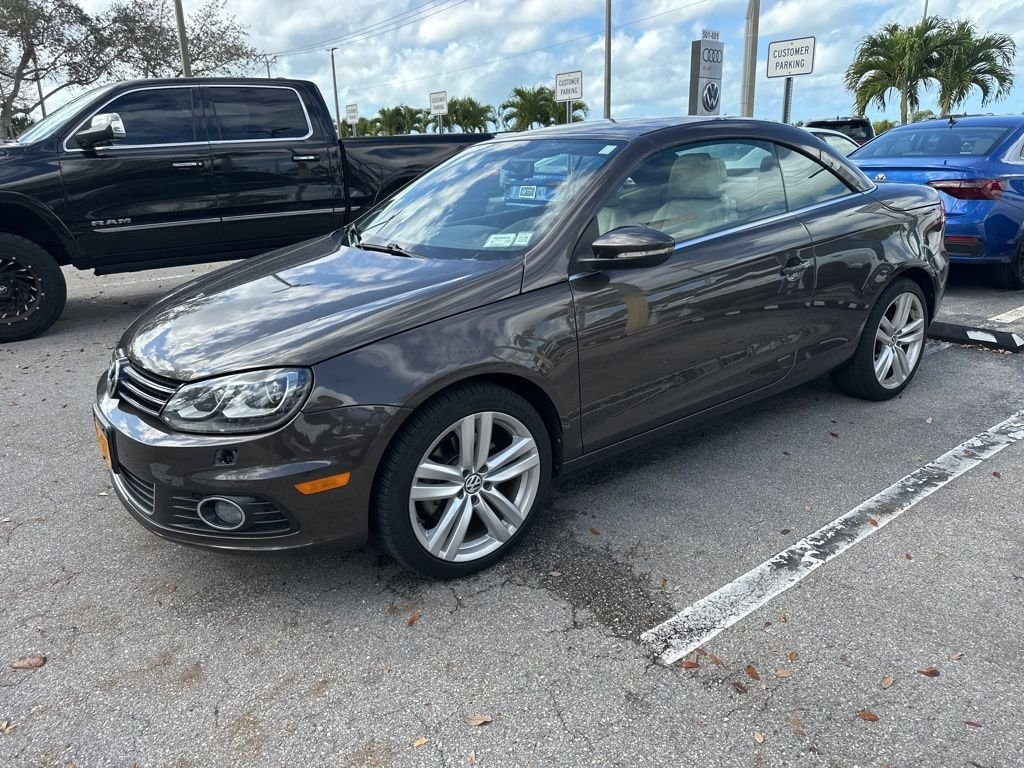 Used 2014 Volkswagen Eos Executive with VIN WVWFW8AH0EV002269 for sale in Royal Palm Beach, FL