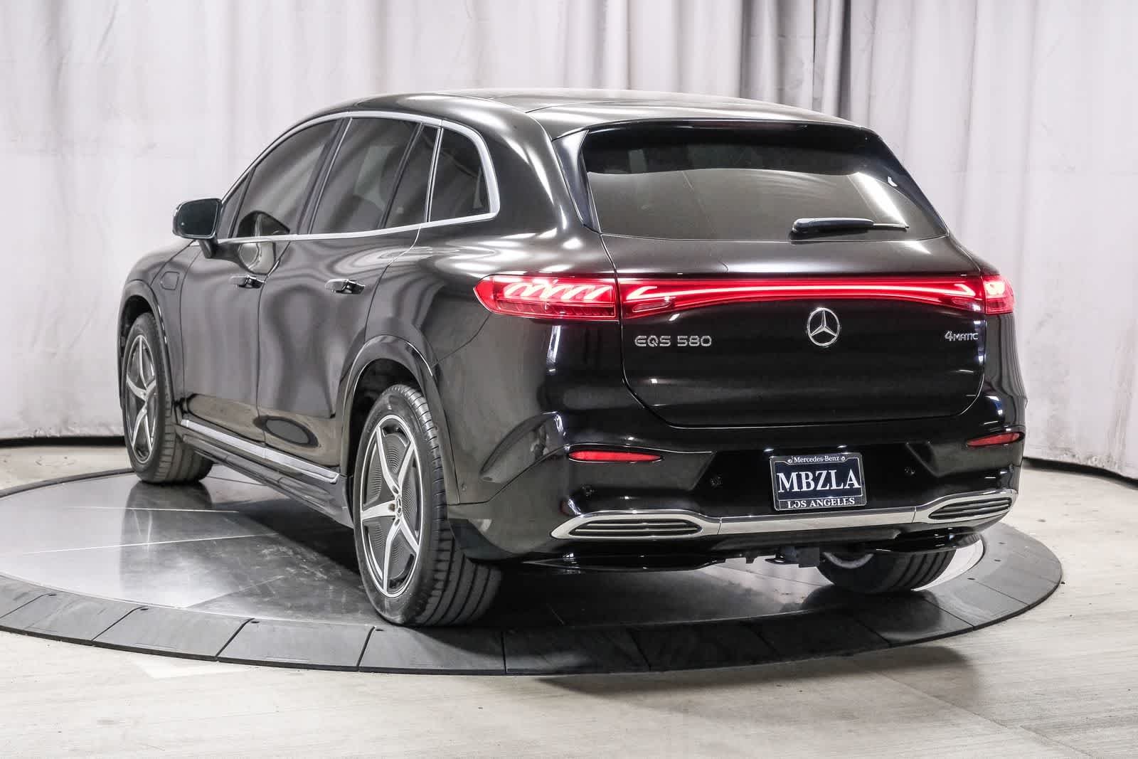 Certified 2023 Mercedes-Benz EQS SUV Base with VIN 4JGDM4EB1PA018580 for sale in Los Angeles, CA