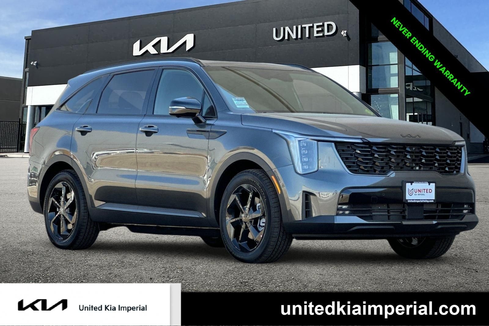 New 2026 Gray Kia X-Line SX Prestige image 1