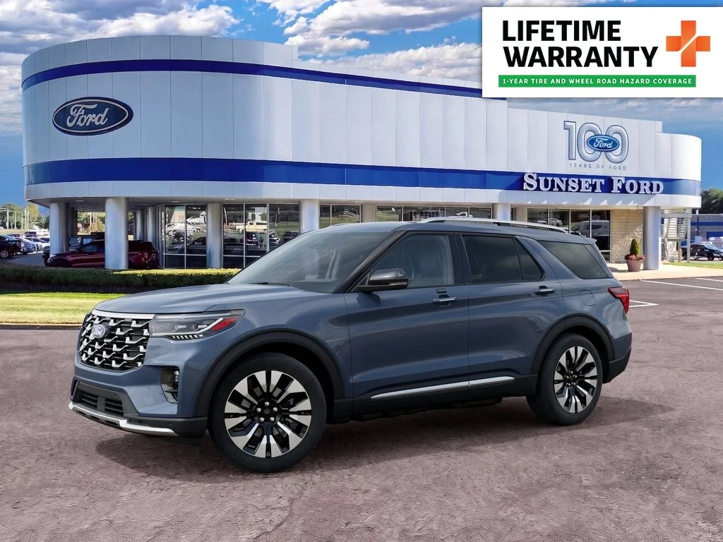 New 2027 Vapor Blue Metallic Ford Platinum® image 1