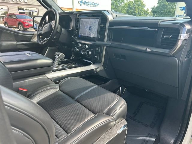 Used 2025 White Metallic Ford Platinum image 13
