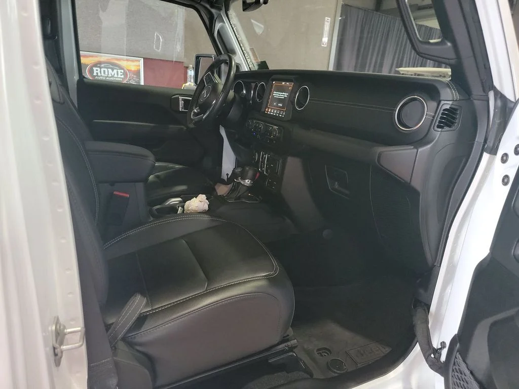 Used 2023 White Jeep Sahara 4xe image 5