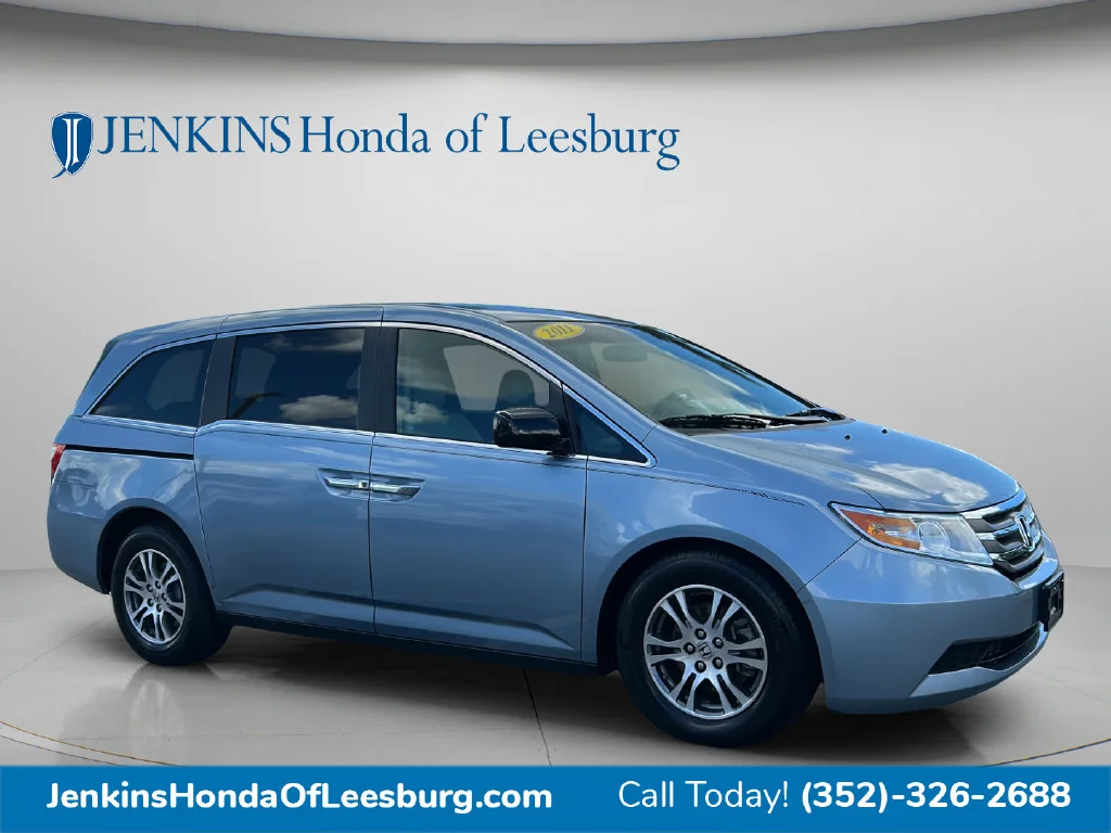 Used 2011 Blue Honda EX-L image 1