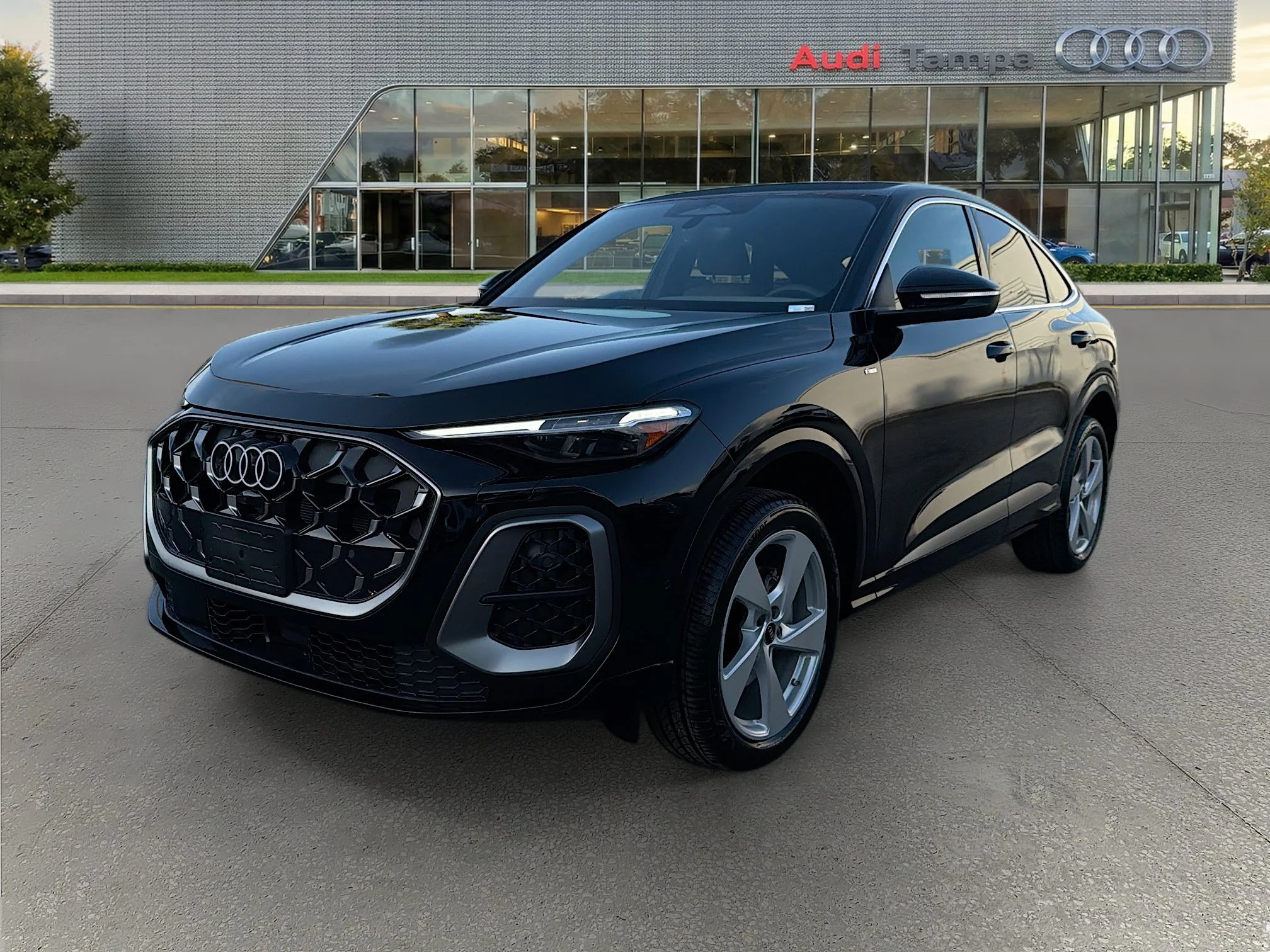 New 2026 Mythos Black Metallic Audi Premium Plus image 7