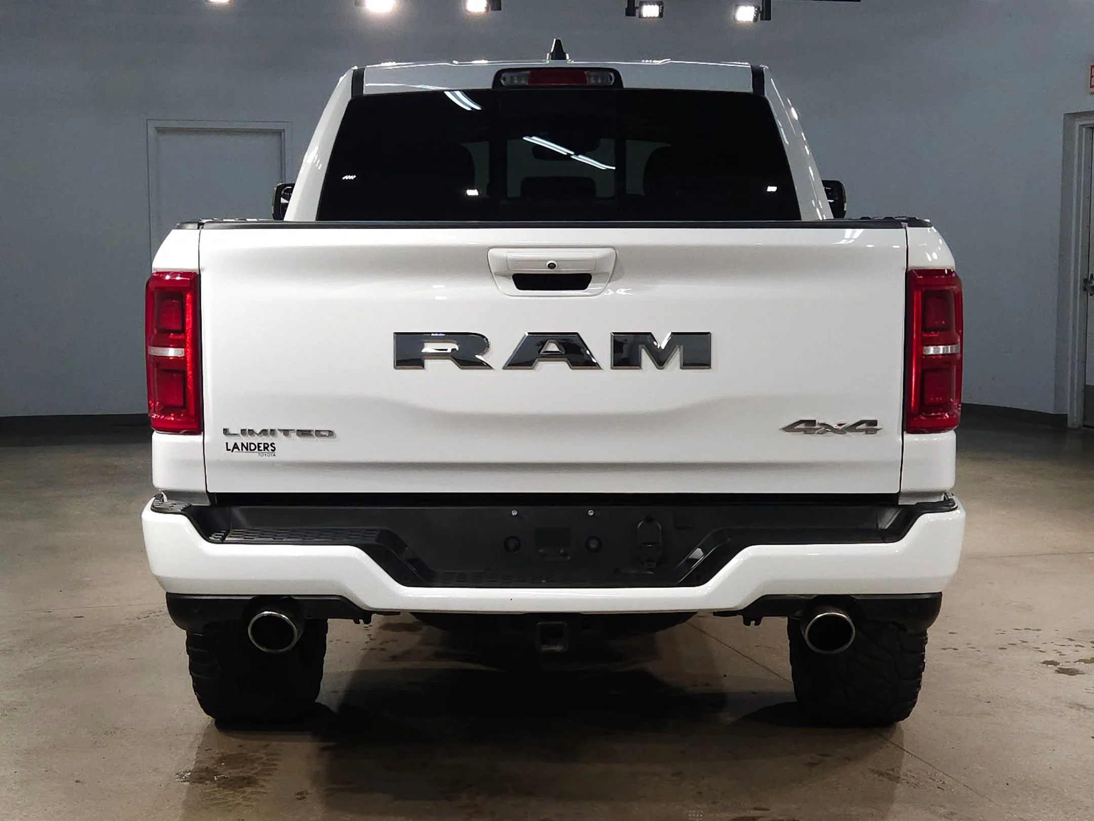 Used 2025 Bright White Clearcoat Ram Limited image 6