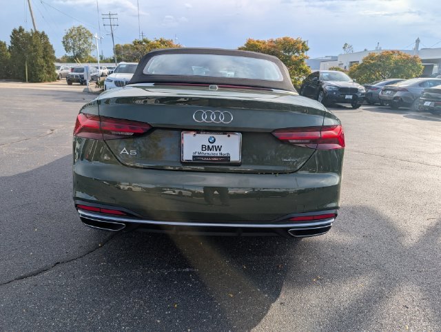 Used 2022 District Green Metallic/Black Roof Audi 45 Premium Plus image 4