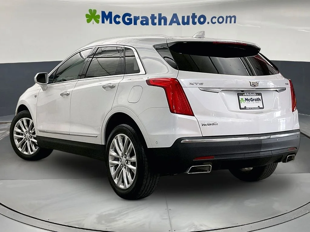 Used 2017 White Cadillac Premium Luxury image 4