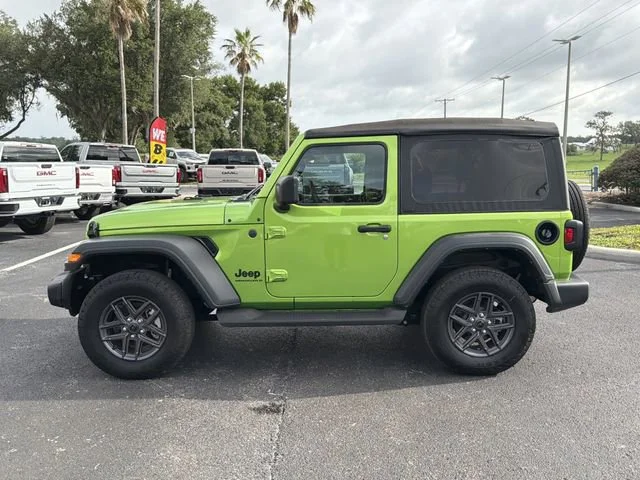 Used 2025 Green Jeep 2-Door Sport S 4x4 image 8
