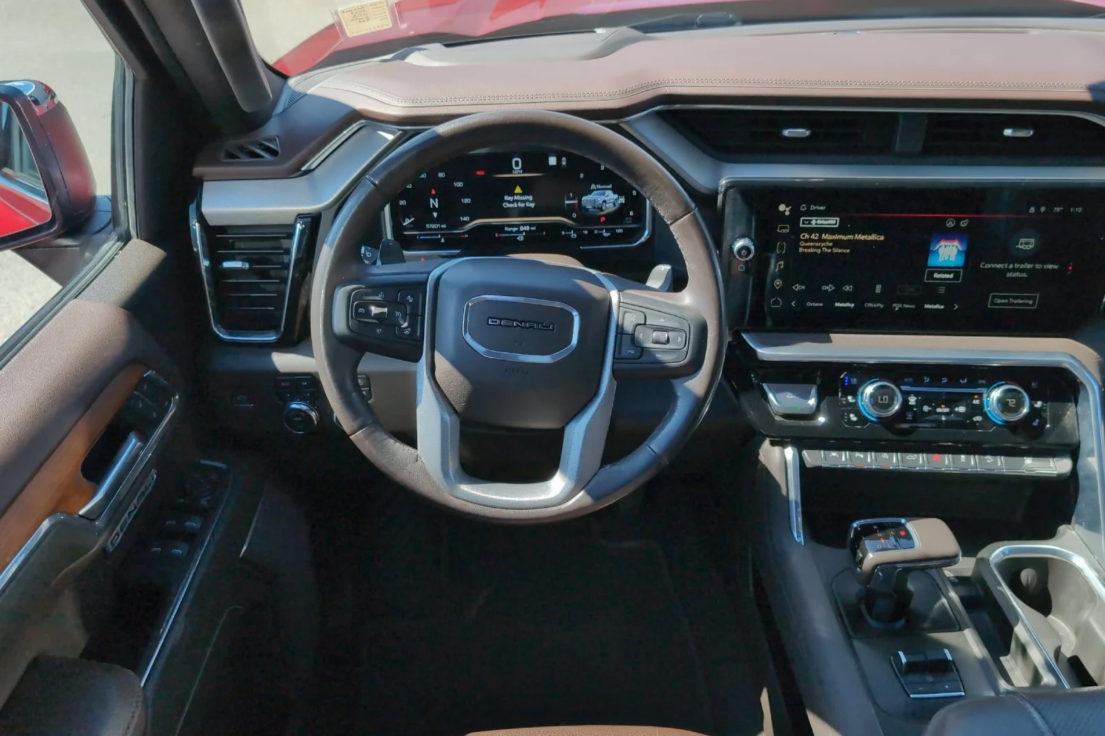 Used 2023 VOLCANIC RED TINTCOAT GMC Denali image 15