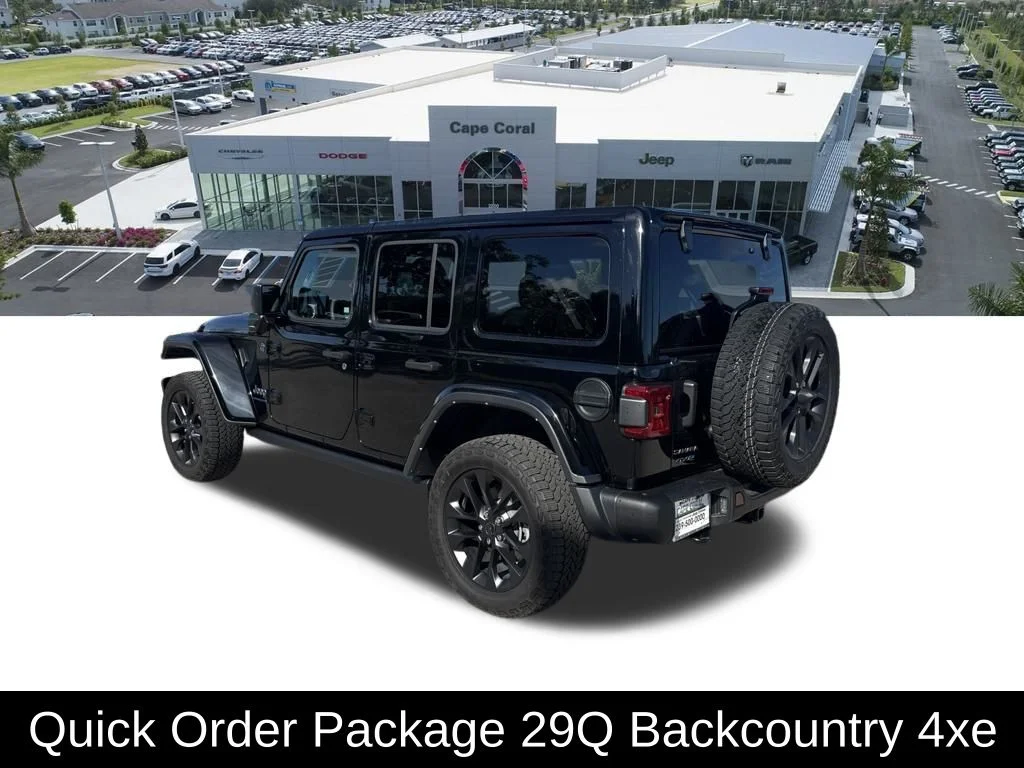 Certified Used 2025 Black Jeep Sahara 4xe image 4