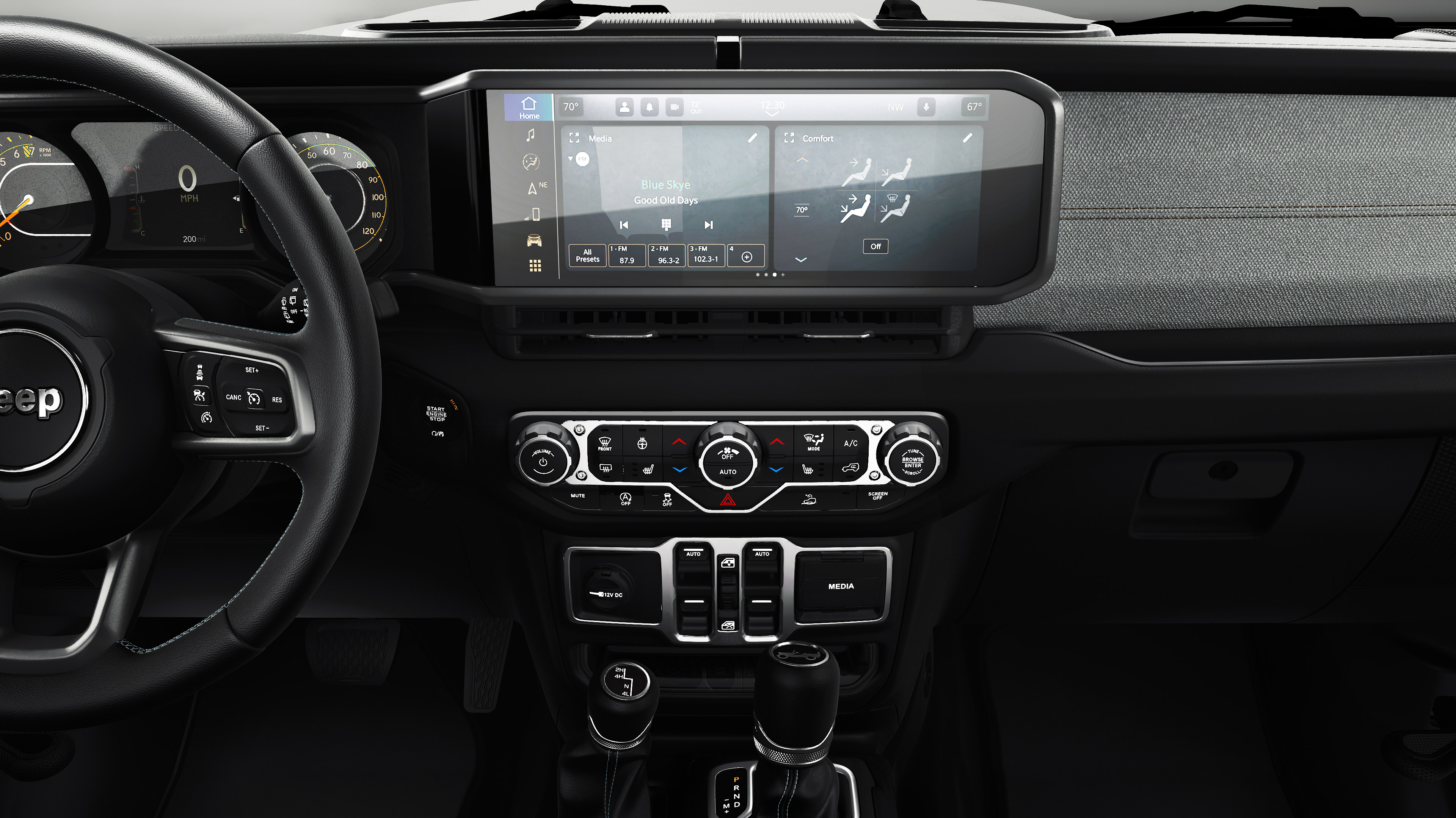 New 2027 Bright White Clear-Coat Paint Jeep  image 5