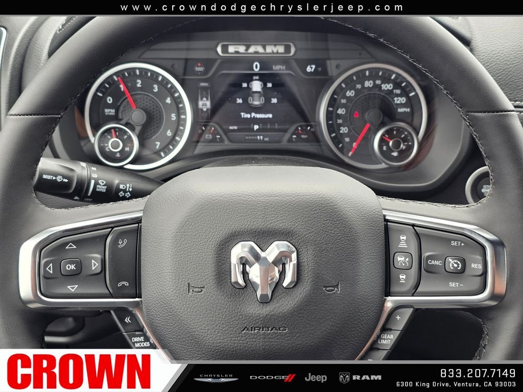 New 2026 Bright White Clear-Coat Exterior Paint RAM Laramie image 19