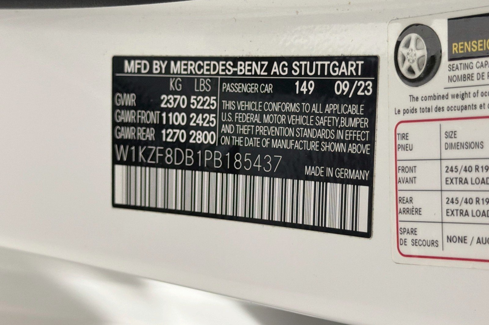 Certified Used 2023 Polar White Mercedes-Benz E 350 image 25