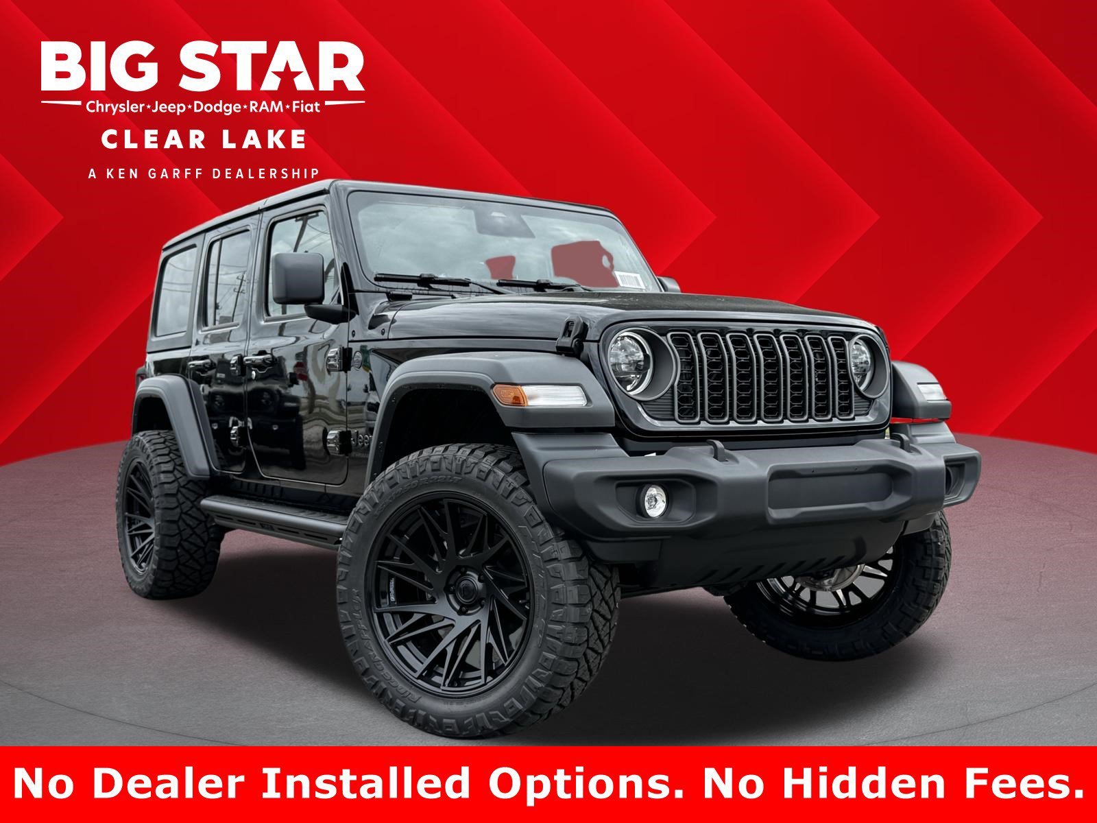 New 2026 Black Clear-Coat Exterior Paint Jeep Sport S image 1