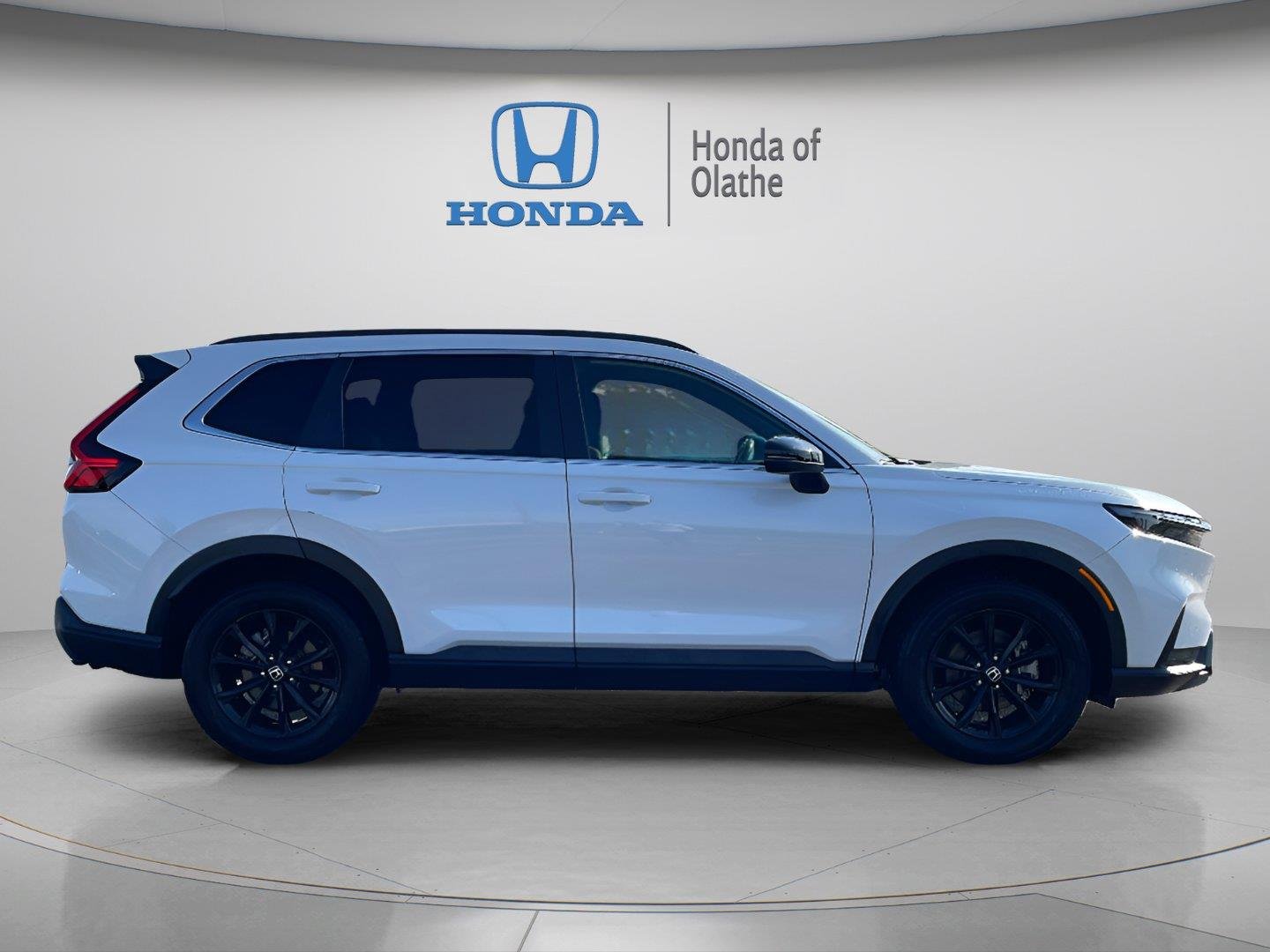 Certified Used 2023 Platinum White Pearl Honda HYB AWD SPORT BD image 2