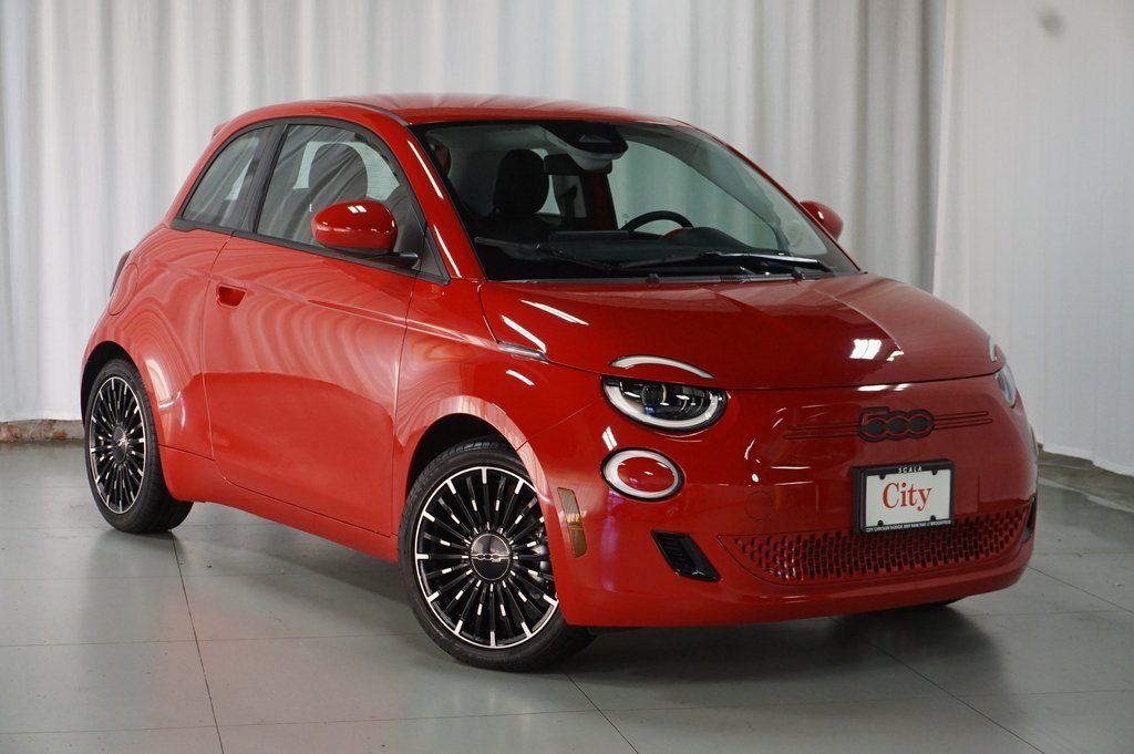 Used 2024 FIAT 500e Base with VIN ZFAFFAA42RX213172 for sale in Evanston, IL