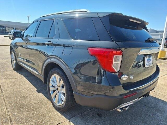Used 2022 Forged Green Metallic Ford King Ranch image 3