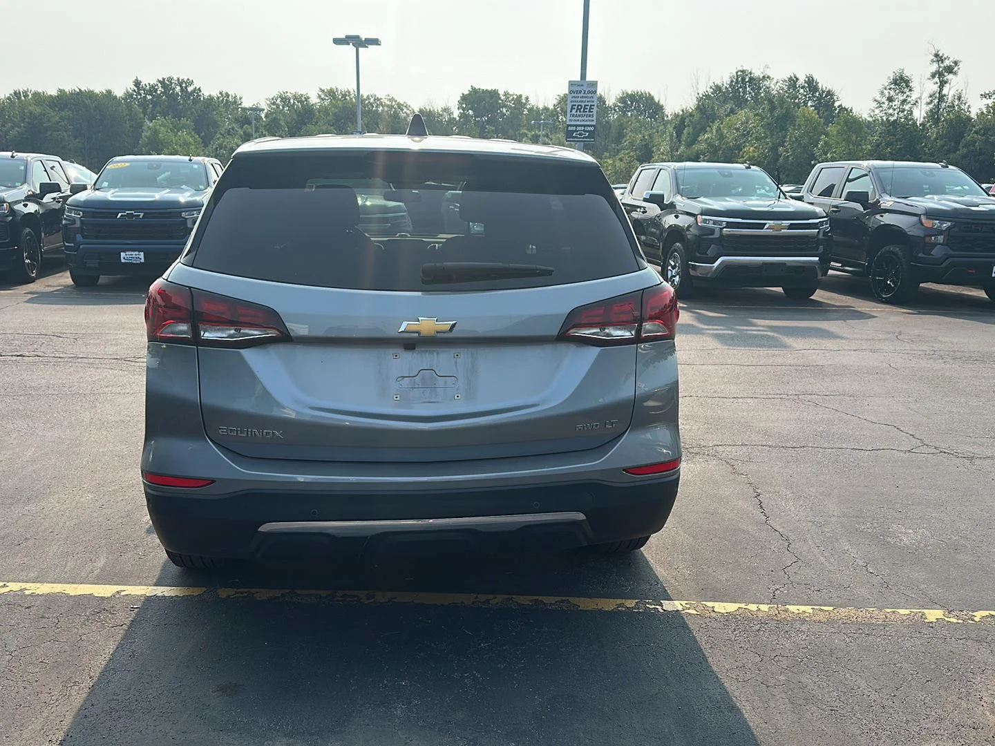 Used 2024 Sterling Gray Metallic Chevrolet LT image 3