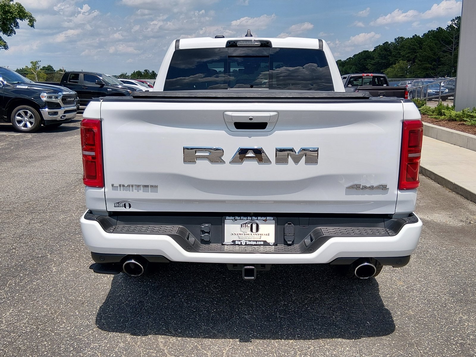 Used 2025 Bright White Clear Coat Ram Limited image 4