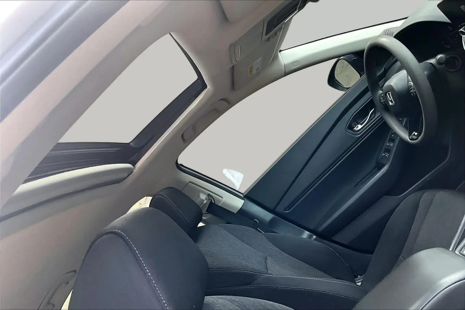 Used 2024 Solar Silver Metallic Honda EX image 14