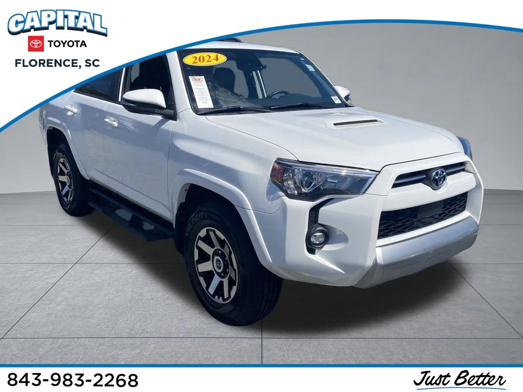 Used 2024 White Toyota TRD Off-Road Premium image 1