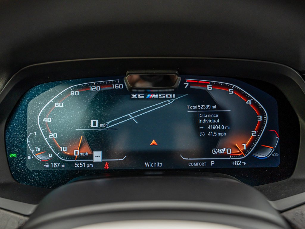 Used 2020 Black Sapphire Metallic BMW M50i image 36