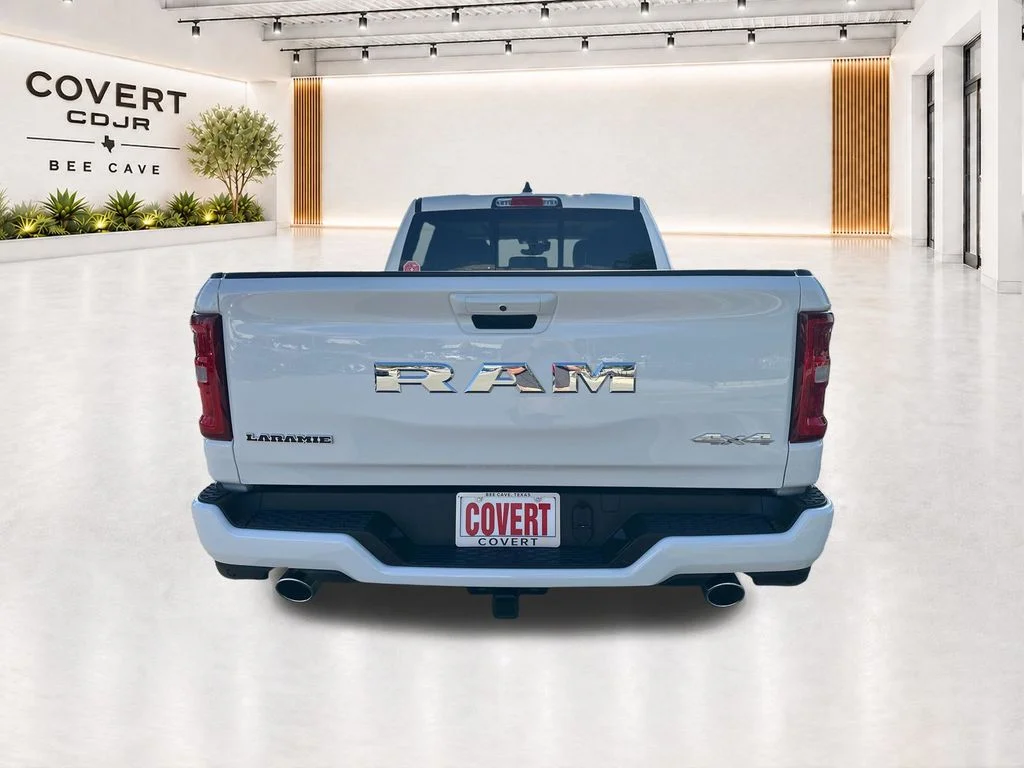 New 2026 Bright White Clear-Coat Exterior Paint RAM Laramie image 10