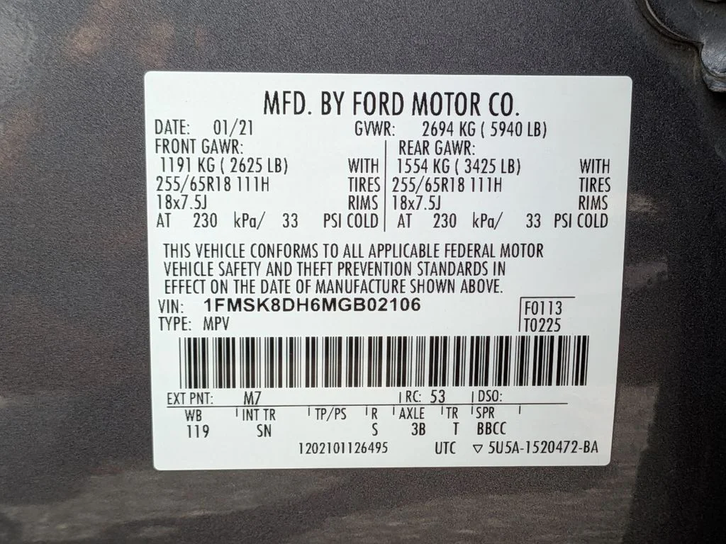 Used 2021 Gray Ford XLT image 25