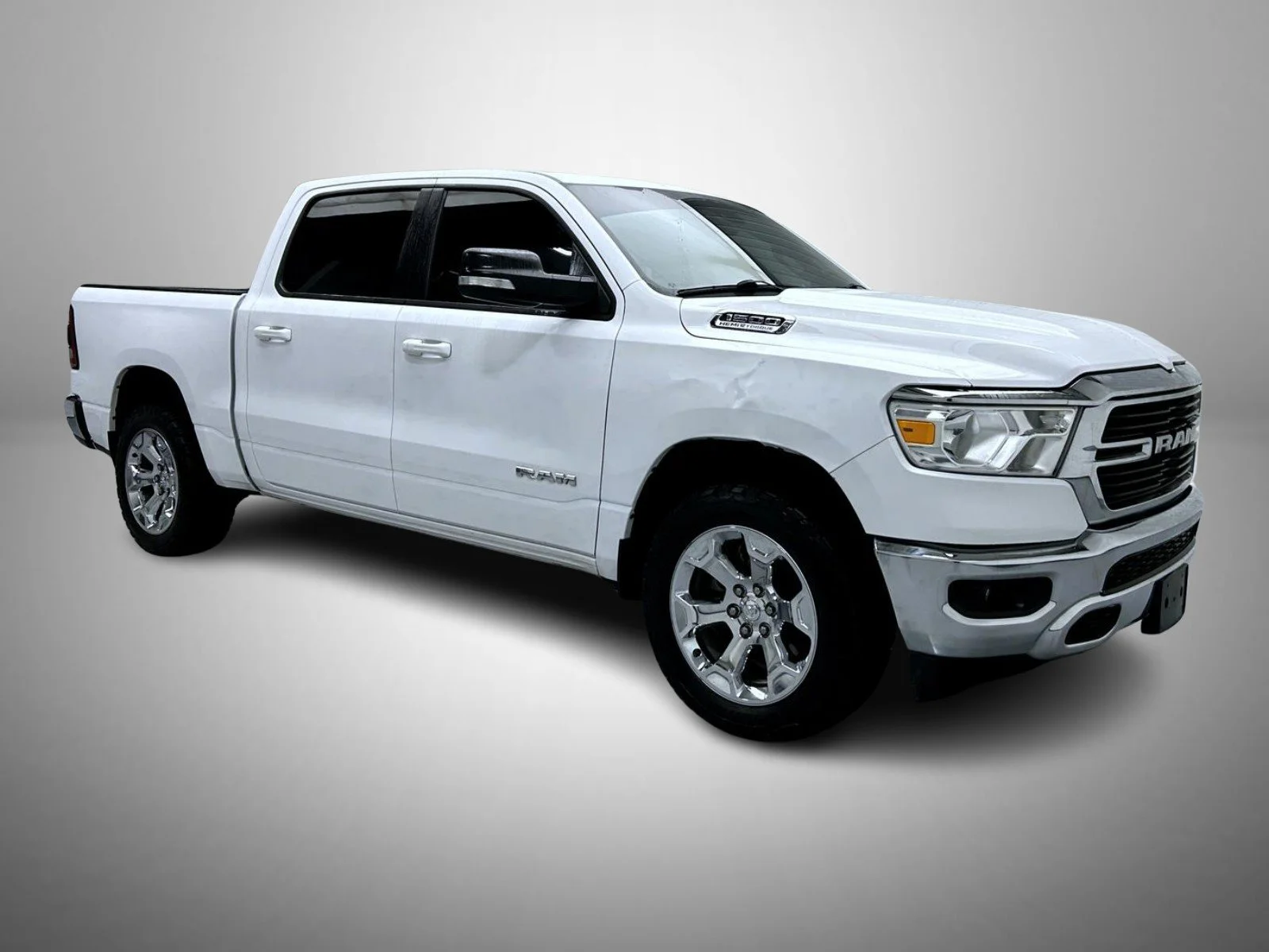 Used 2021 White Ram Big Horn/Lone Star image 3