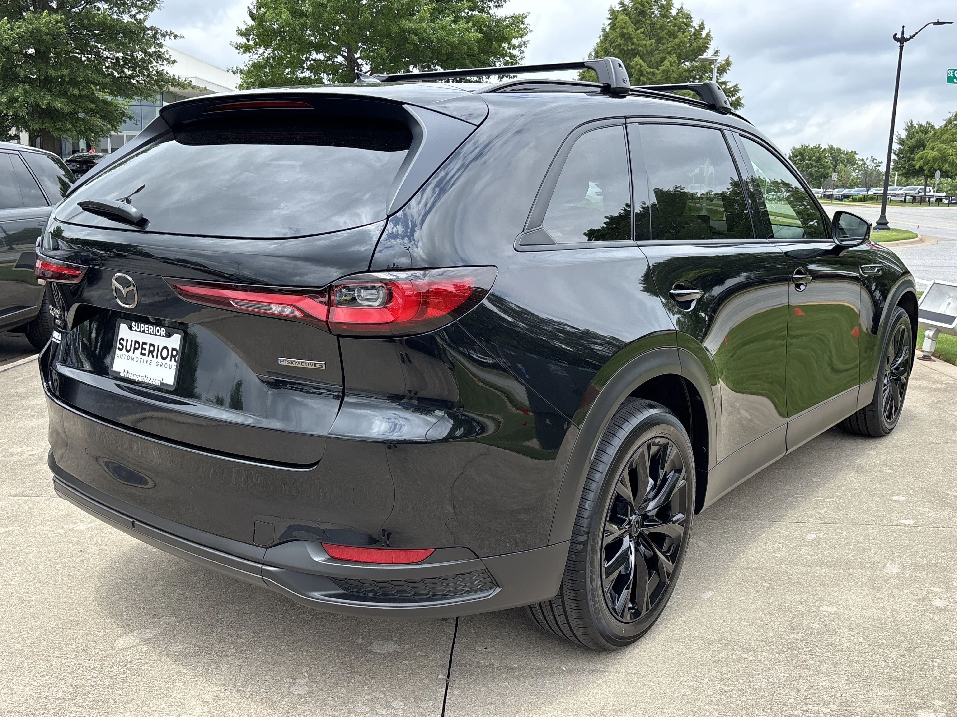 New 2026 Jet Black Mica Mazda Turbo Premium Sport AWD image 3