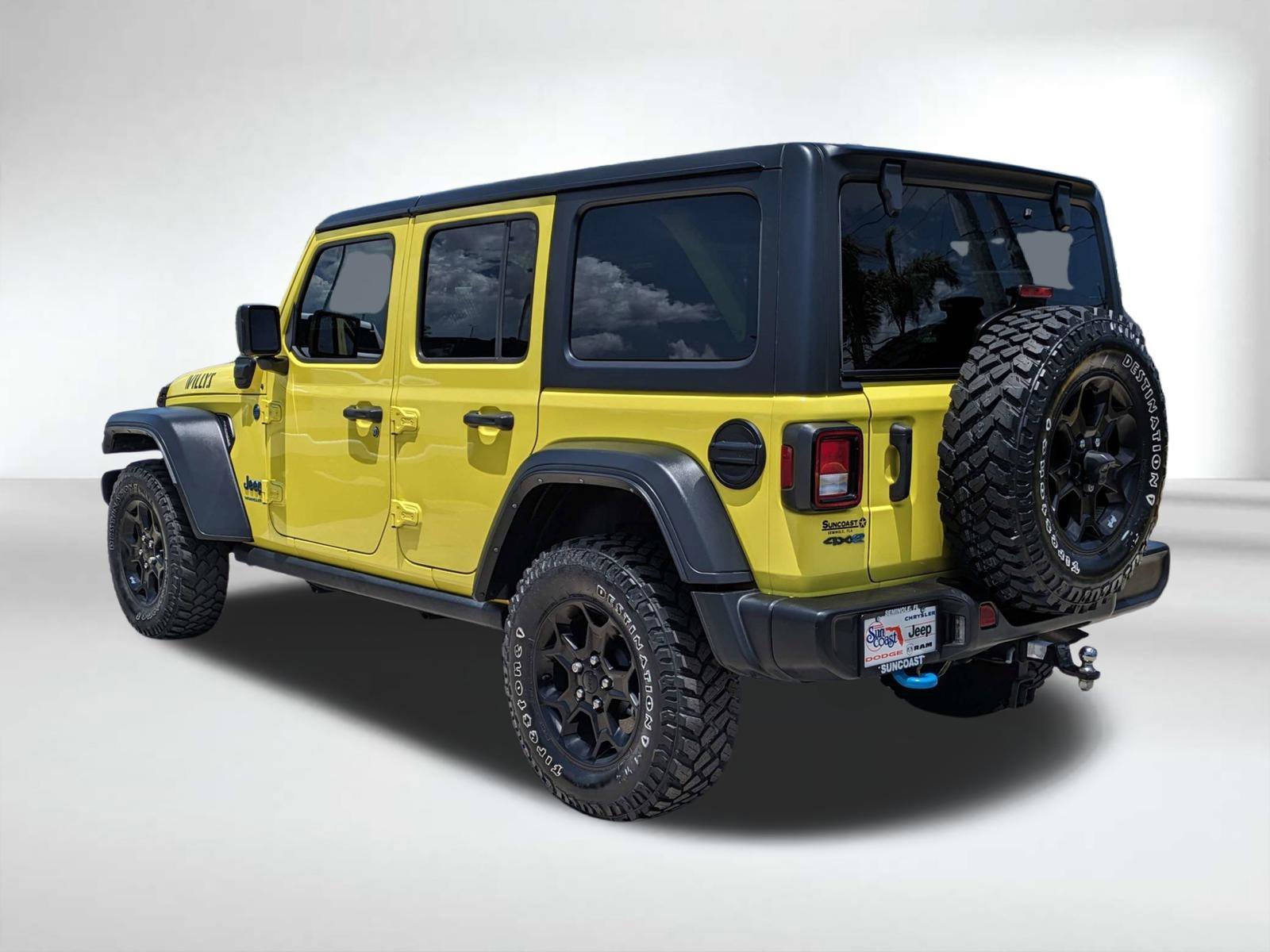 Used 2023 Yellow Jeep Willys 4xe image 7