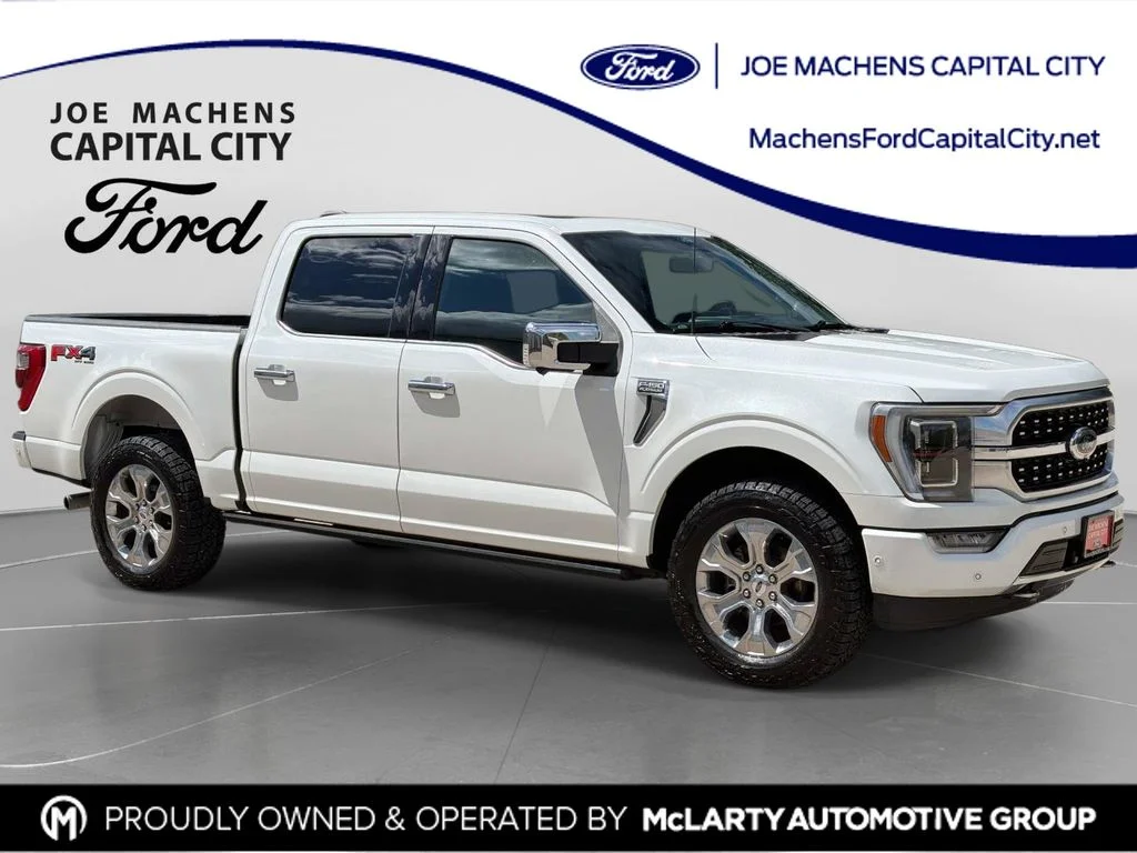 Used 2022 Star White Ford Platinum image 1