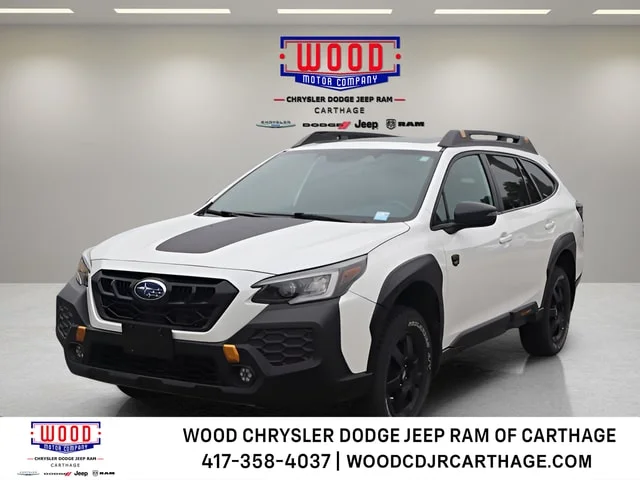 Used 2024 Crystal White Pearl Subaru Wilderness image 7