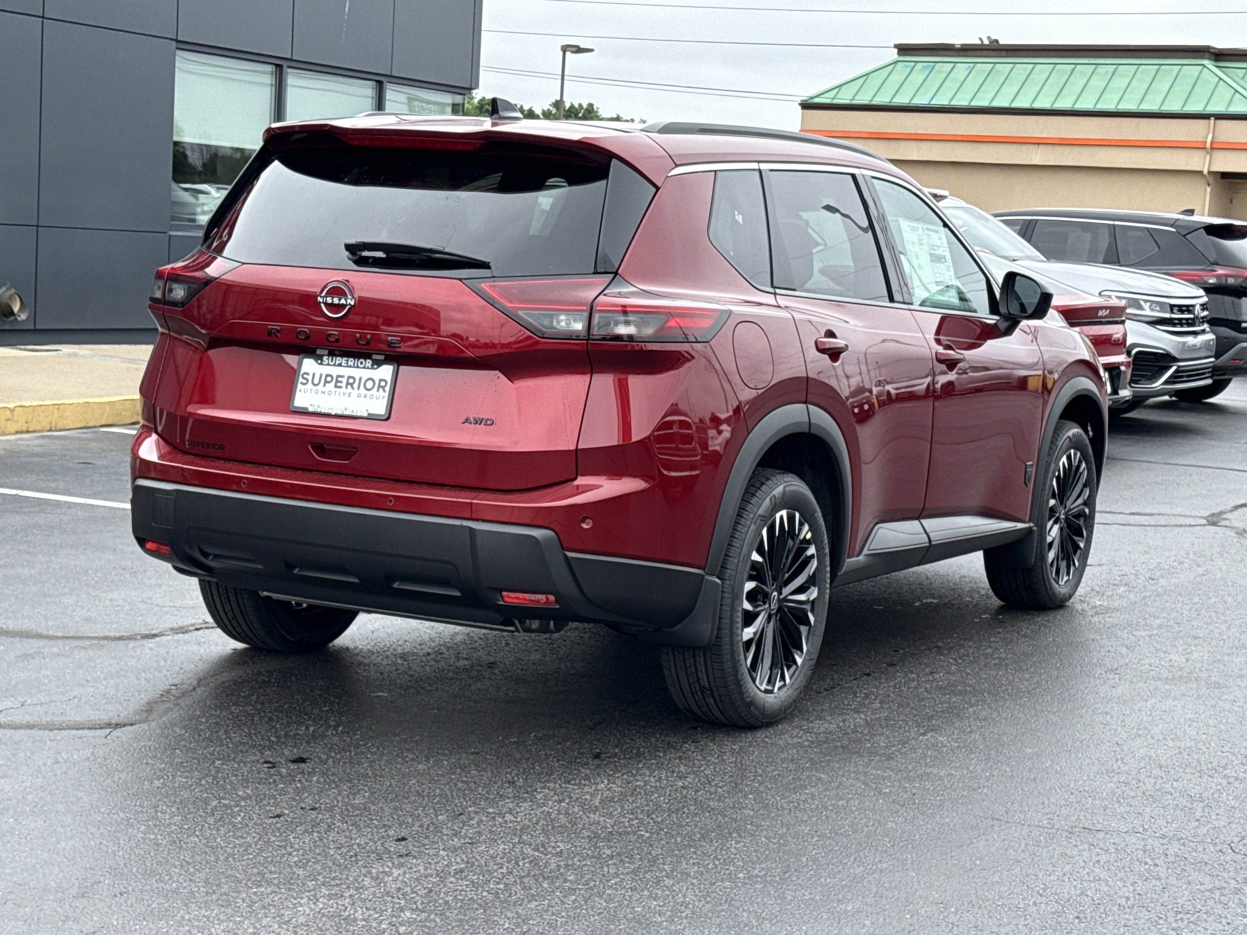 New 2026 Scarlet Ember Tintcoat Nissan Dark Armor AWD image 3
