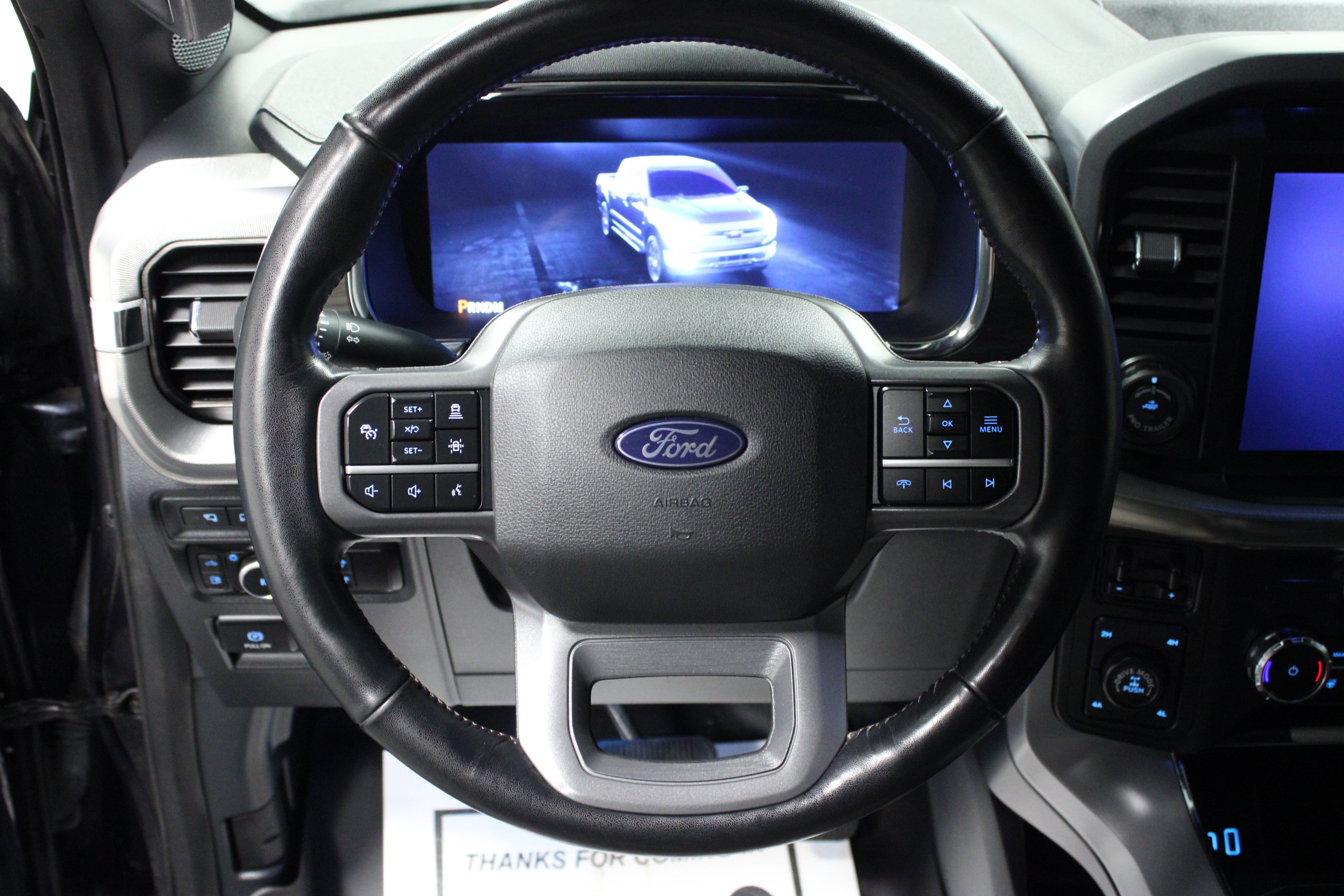 Used 2024 Antimatter Blue Metallic Ford LARIAT image 18