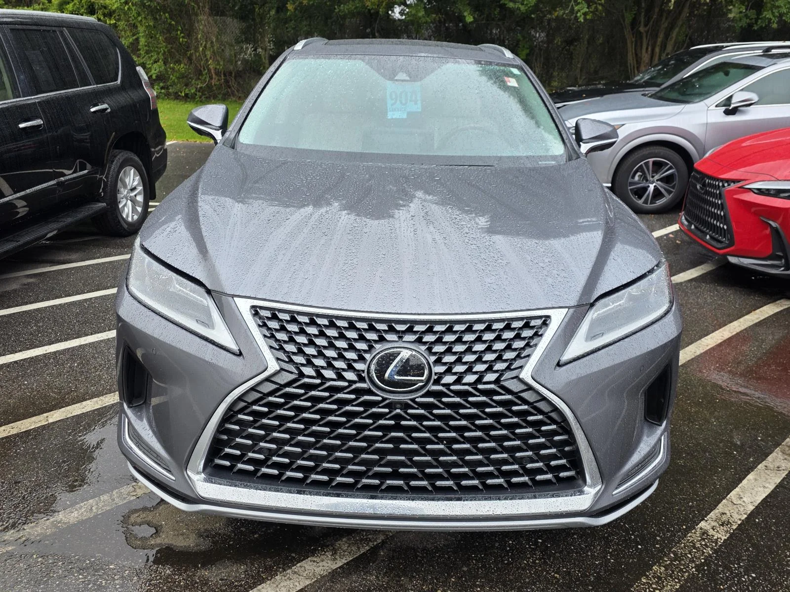 Used 2022 Gray Pearl Lexus 350 image 2
