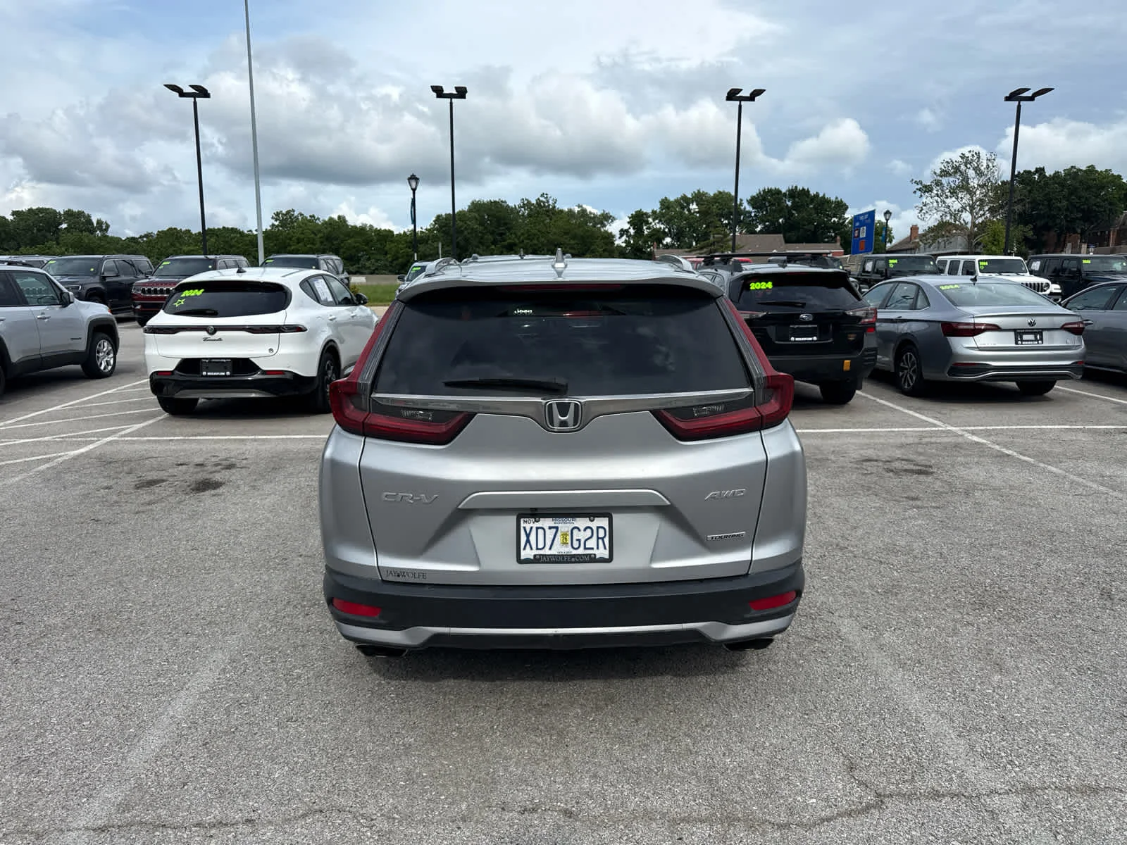 Used 2020 Lunar Silver Metallic Honda Touring image 6