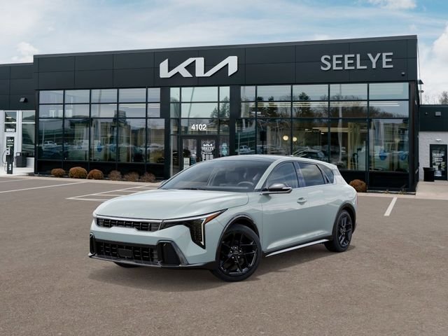 New 2026 Blue Kia GT-Line Turbo Hatchback image 1