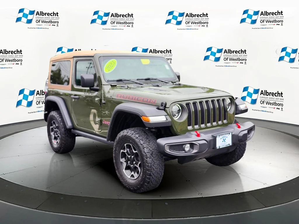 Used 2023 Green Jeep Rubicon image 7