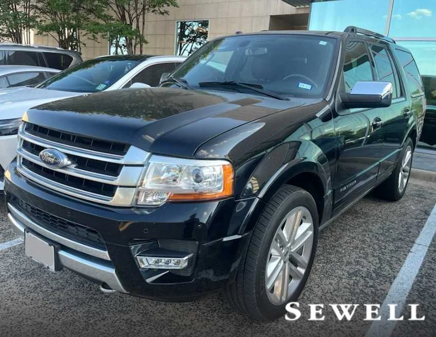 Used 2017 Shadow Black Ford Platinum image 1